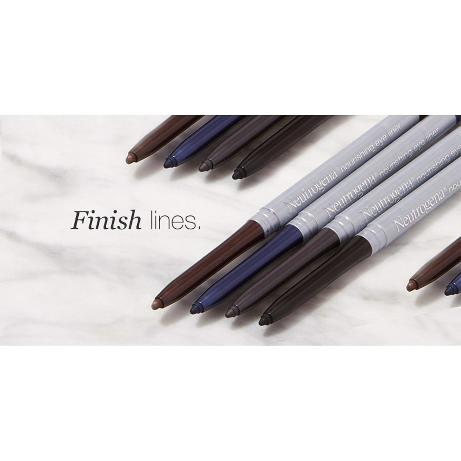 image:imageNeutrogena Nourishing Eyeliner Pencil Builtin Sharpener for Precise Application and Smudger for Soft Smokey Look Luminous Nonfading and Nonsmudging Cosmic Black 10 01 oz10 Cosmic Black
