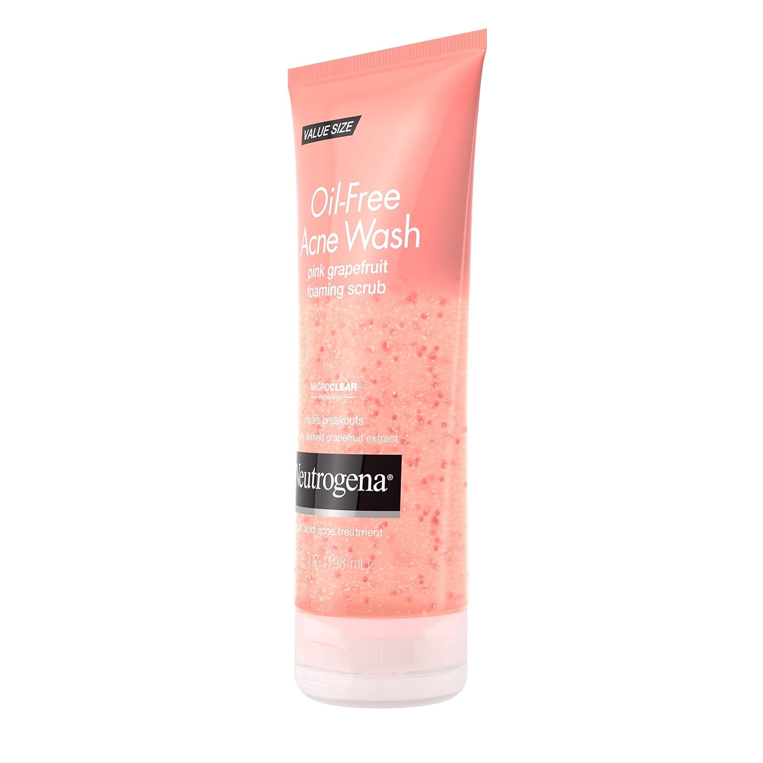 image:imageNeutrogena OilFree Acne Face Wash Pink Grapefruit Foaming Scrub Facial Cleanser with Salicylic Acid for Clear Skin Exfoliating Acne Treatment for Oily Face 67 fl oz 3Pack67 Fl Oz Pack of 1
