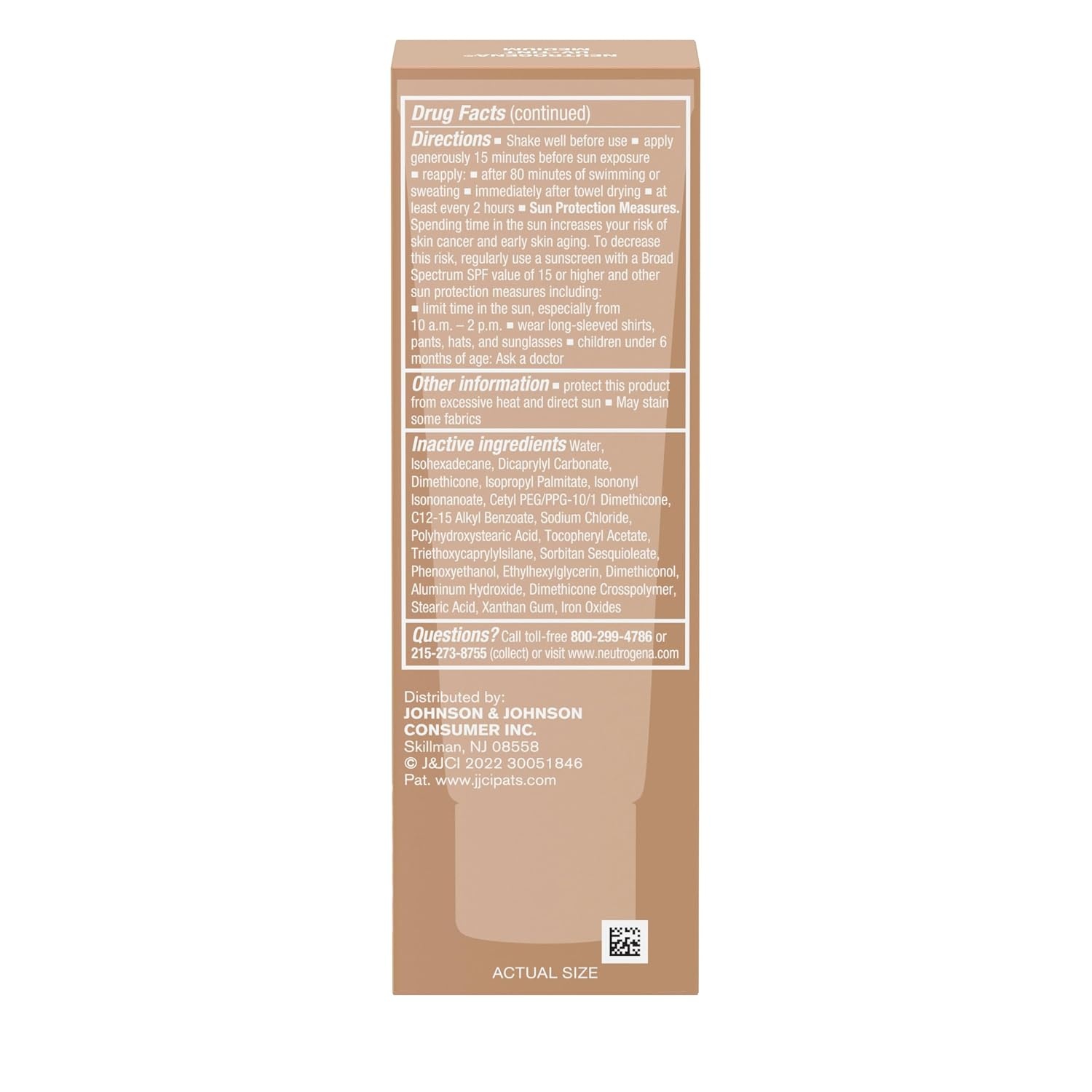 image:imageNeutrogena Purescreen Tinted Sunscreen for Face SPF 30 Broad Spectrum Mineral Sunscreen with Zinc Oxide amp Vitamin E Water Resistant Fragrance Free Medium 11 fl ozTinted Sunscreen
