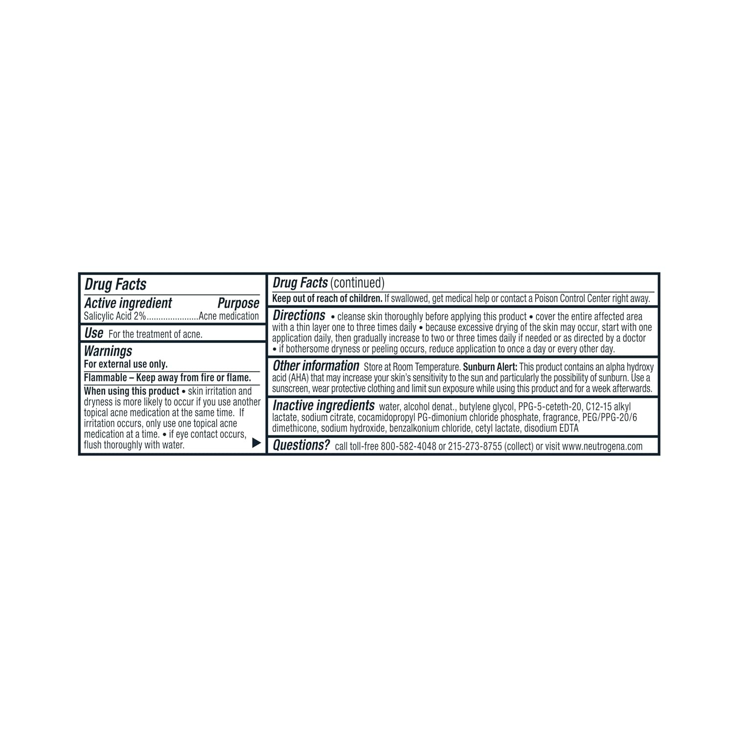 image:imageNeutrogena Rapid Clear Acne Treatment Pads with Salicylic Acid Facial Cleanser for Face Cleansing and Oil Removal Helps Fight Pimples 60 Count Resealable Jar60 Count Pack of 1