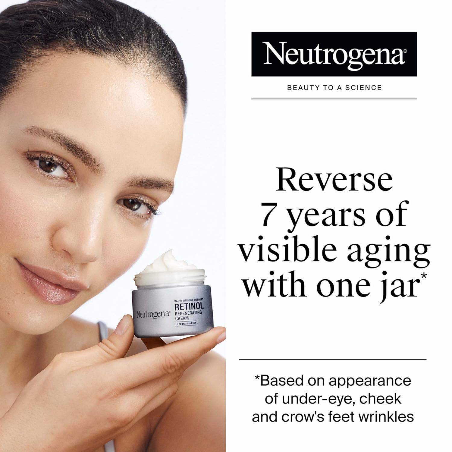 image:imageNeutrogena Rapid Wrinkle Repair Retinol Face Moisturizer Fragrance Free Daily AntiAging Face Cream with Retinol amp Hyaluronic Acid to Fight Fine Lines Wrinkles amp Dark Spots 17 oz17 Ounce Pack of 12