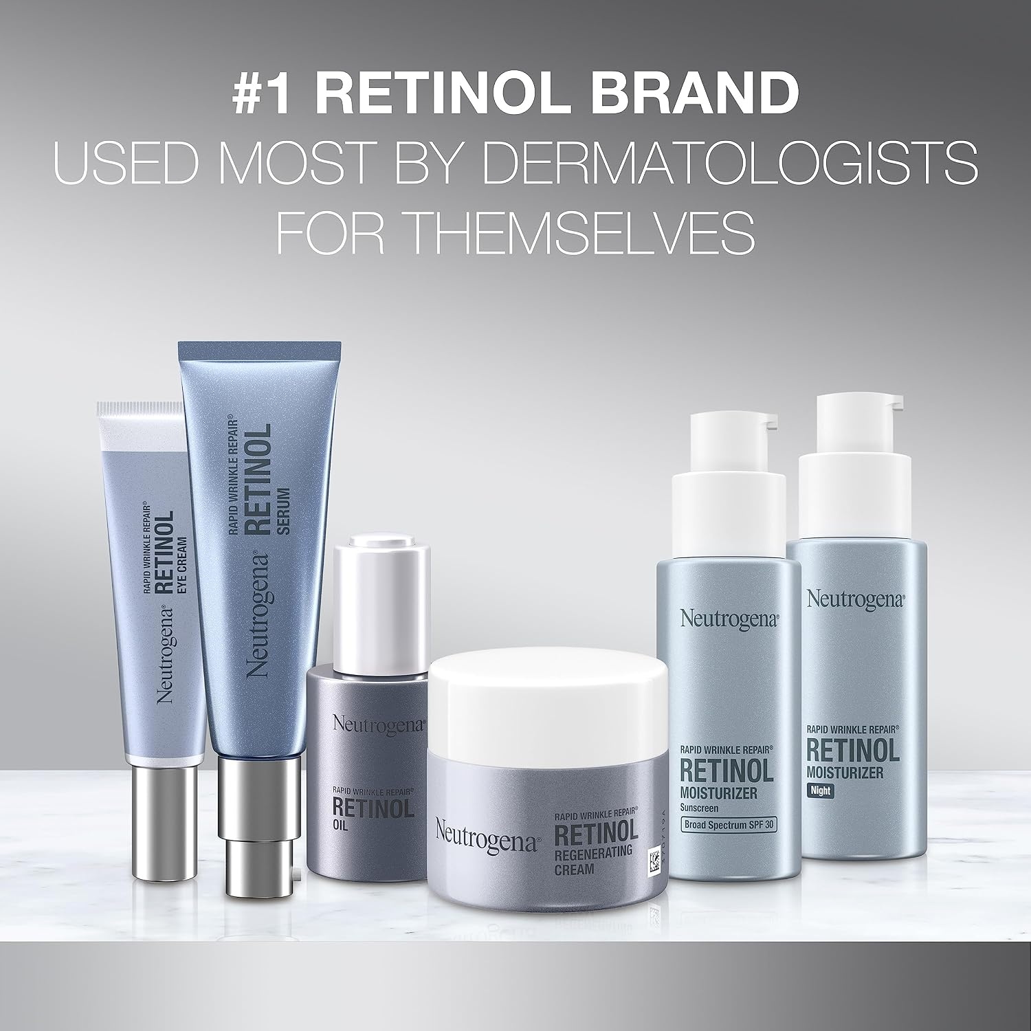 image:imageNeutrogena Rapid Wrinkle Repair Retinol Face Oil Daily AntiAging Face Serum to Fight Fine Lines Deep Wrinkles amp Dark Spots 10 fl oz1 Fl Oz Pack of 1