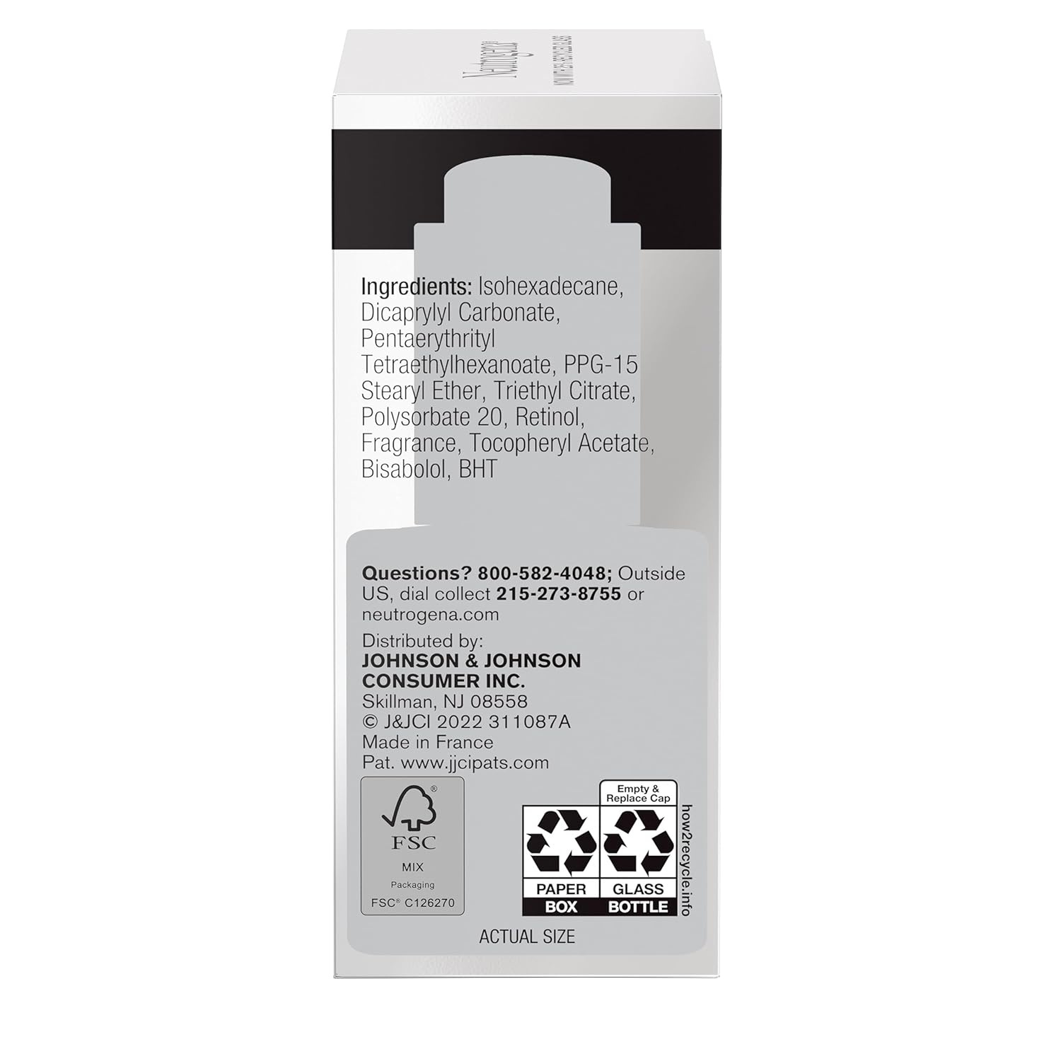 image:imageNeutrogena Rapid Wrinkle Repair Retinol Face Oil Daily AntiAging Face Serum to Fight Fine Lines Deep Wrinkles amp Dark Spots 10 fl oz1 Fl Oz Pack of 1