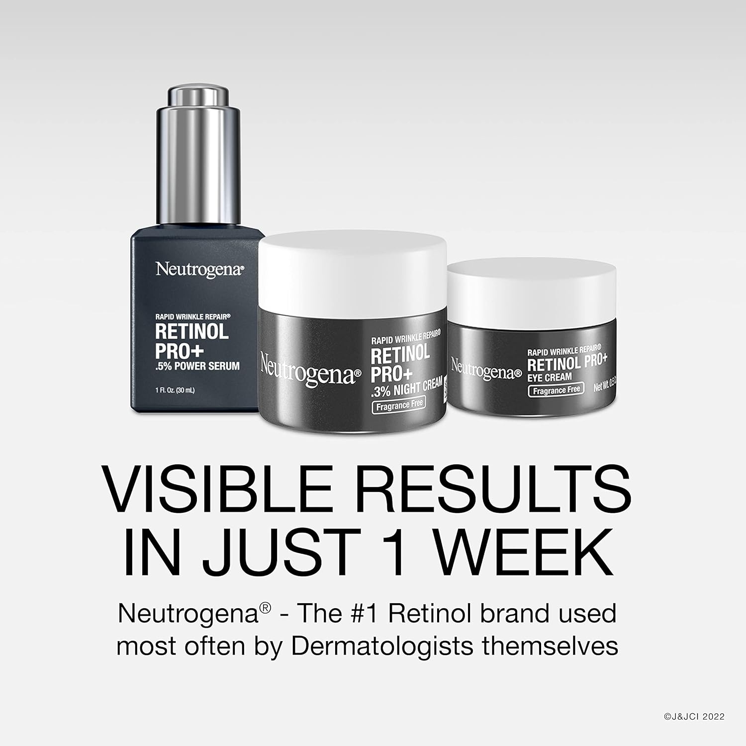 image:imageNeutrogena Rapid Wrinkle Repair Retinol Pro AntiWrinkle Eye Cream Targeted Eye Cream for Wrinkles amp Dark Circles Formulated without Fragrance Dyes Phthalates and Parabens 05 oz05 Ounce Pack of 2