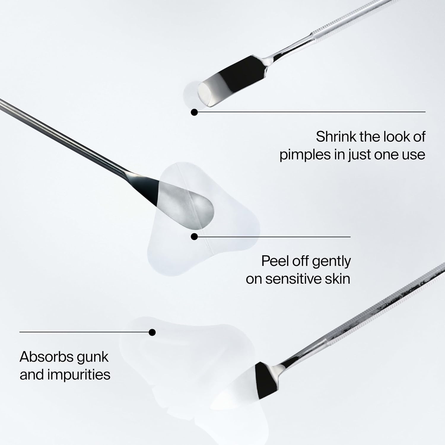 image:imageNeutrogena Sensitive Skin Blemish Patches Acne Patches for Sensitive Skin Hydrocolloid Treatment Visibly Shrinks Pimples Overnight 2 Sizes 30 Count66 Count