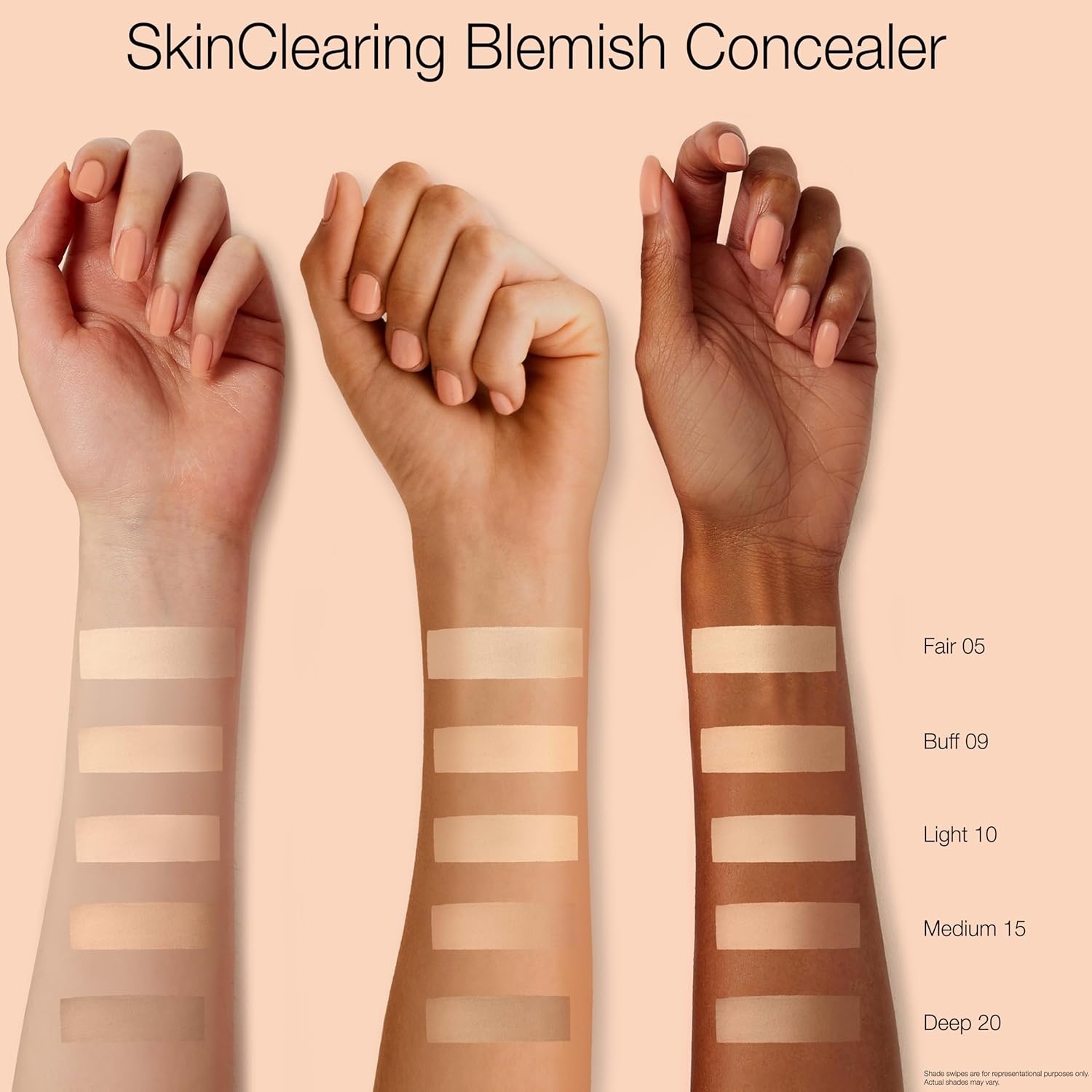 image:imageNeutrogena SkinClearing Blemish Concealer Face Makeup with Salicylic Acid Acne Medicine NonComedogenic and OilFree Concealer Helps Cover Treat amp Prevent Breakouts Light 1005 oz15 Medium