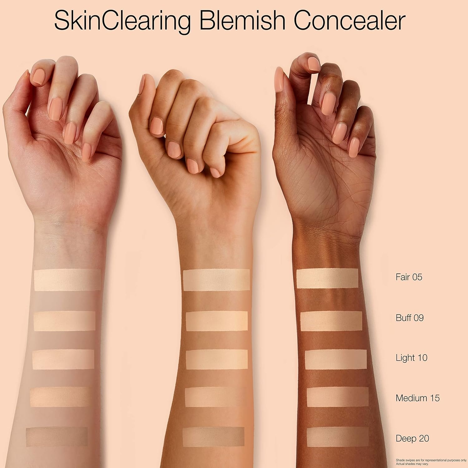 image:imageNeutrogena SkinClearing Blemish Concealer Face Makeup with Salicylic Acid Acne Medicine NonComedogenic and OilFree Concealer Helps Cover Treat amp Prevent Breakouts Light 1005 oz10 Light