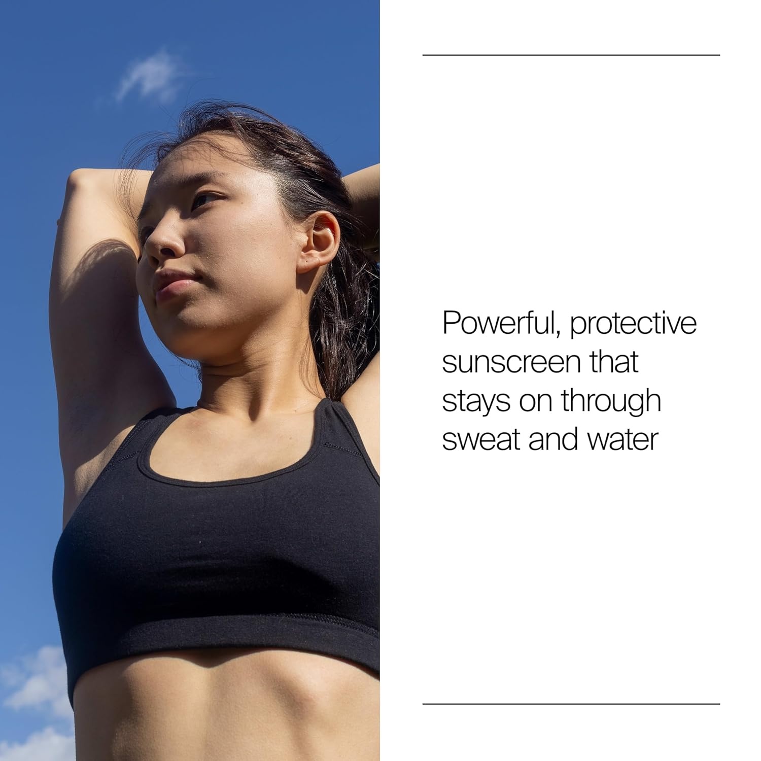 image:imageNeutrogena Sport Face Sunscreen Lotion SPF 70 Oil Free Sweat and WaterResistant Broad Spectrum UVA UVB Protection OxybenzoneFree for Active Lifestyles 25 fl ozSPF 70