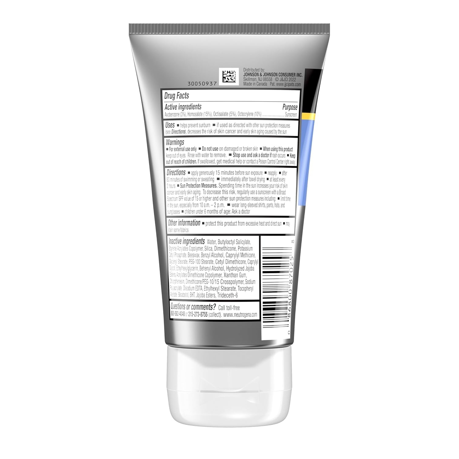 image:imageNeutrogena Sport Face Sunscreen Lotion SPF 70 Oil Free Sweat and WaterResistant Broad Spectrum UVA UVB Protection OxybenzoneFree for Active Lifestyles 25 fl ozSPF 70
