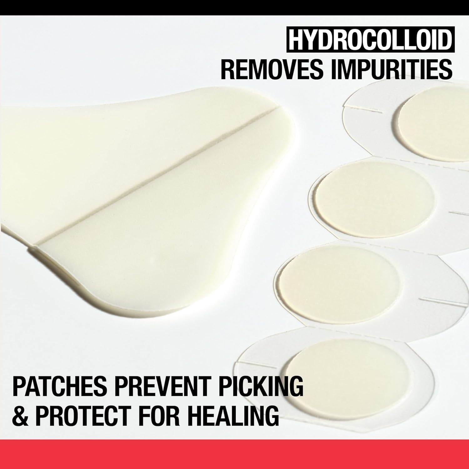 image:imageNeutrogena Stubborn Acne UltraThin Blemish Patches Acne Pimple Patches UltraThin Hydrocolloid Facial Stickers Suitable for all SkinTypes 16 Patches