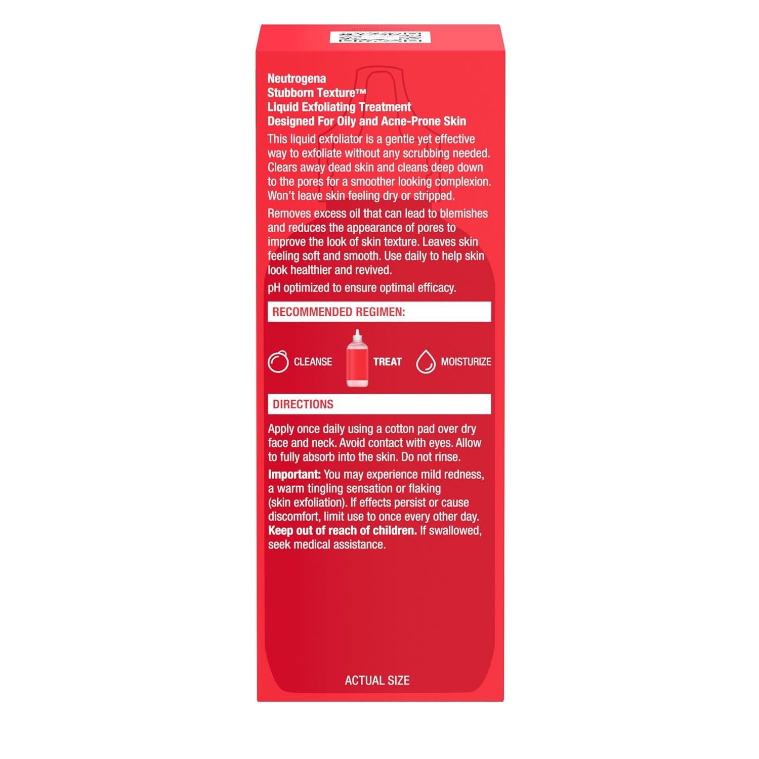 image:imageNeutrogena Stubborn Texture Liquid Exfoliant with 7 AHA Blend amp ProVitamin B5 designed for AcneProne amp Oily Skin Liquid Face Exfoliator Oil amp FragranceFree 43 fl oz