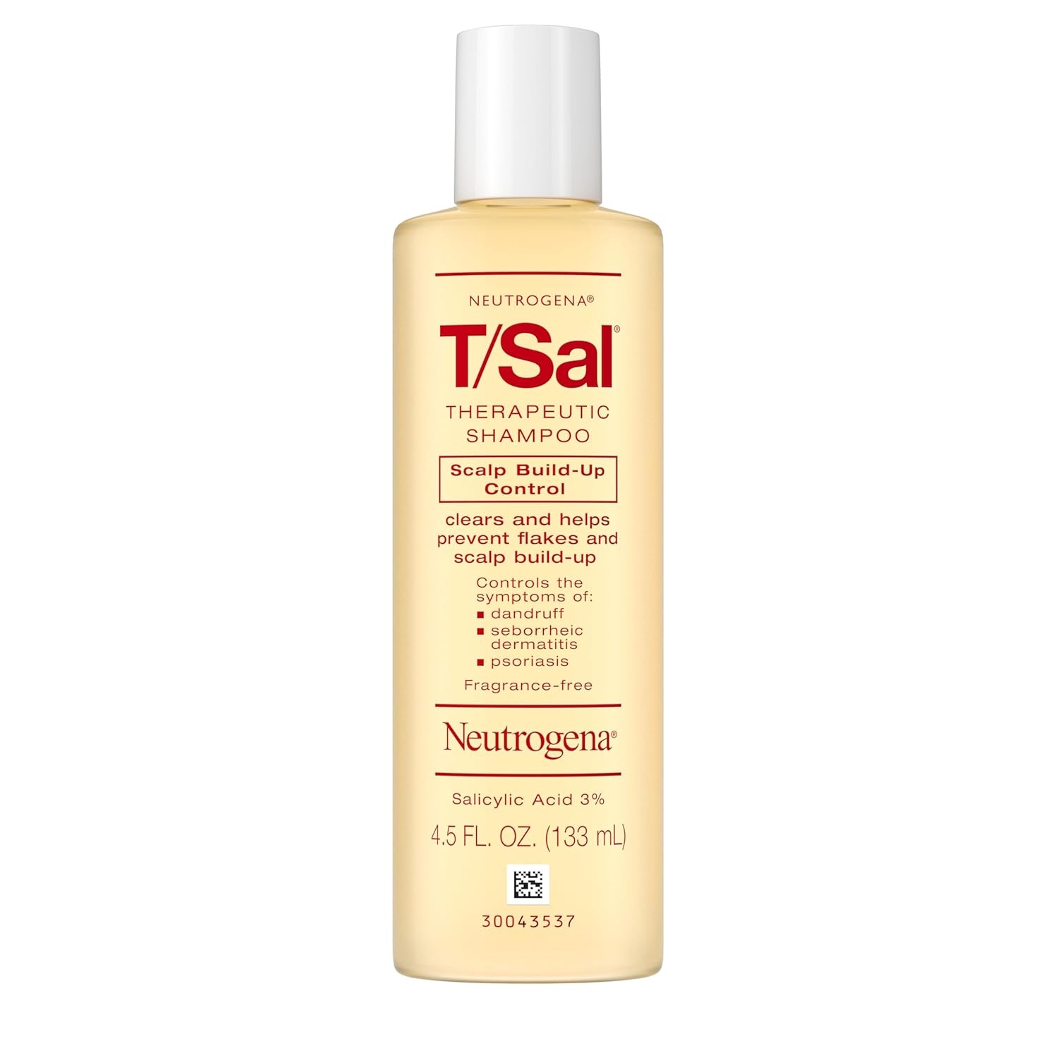 image:imageNeutrogena TSal Therapeutic Dandruff Shampoo Scalp BuildUp Control 3 Salicylic AcidPsoriasis Treatment Seborrheic Dermatitis Shampoo Clears Flakes Fragrance Free 45 fl ozUnflavored