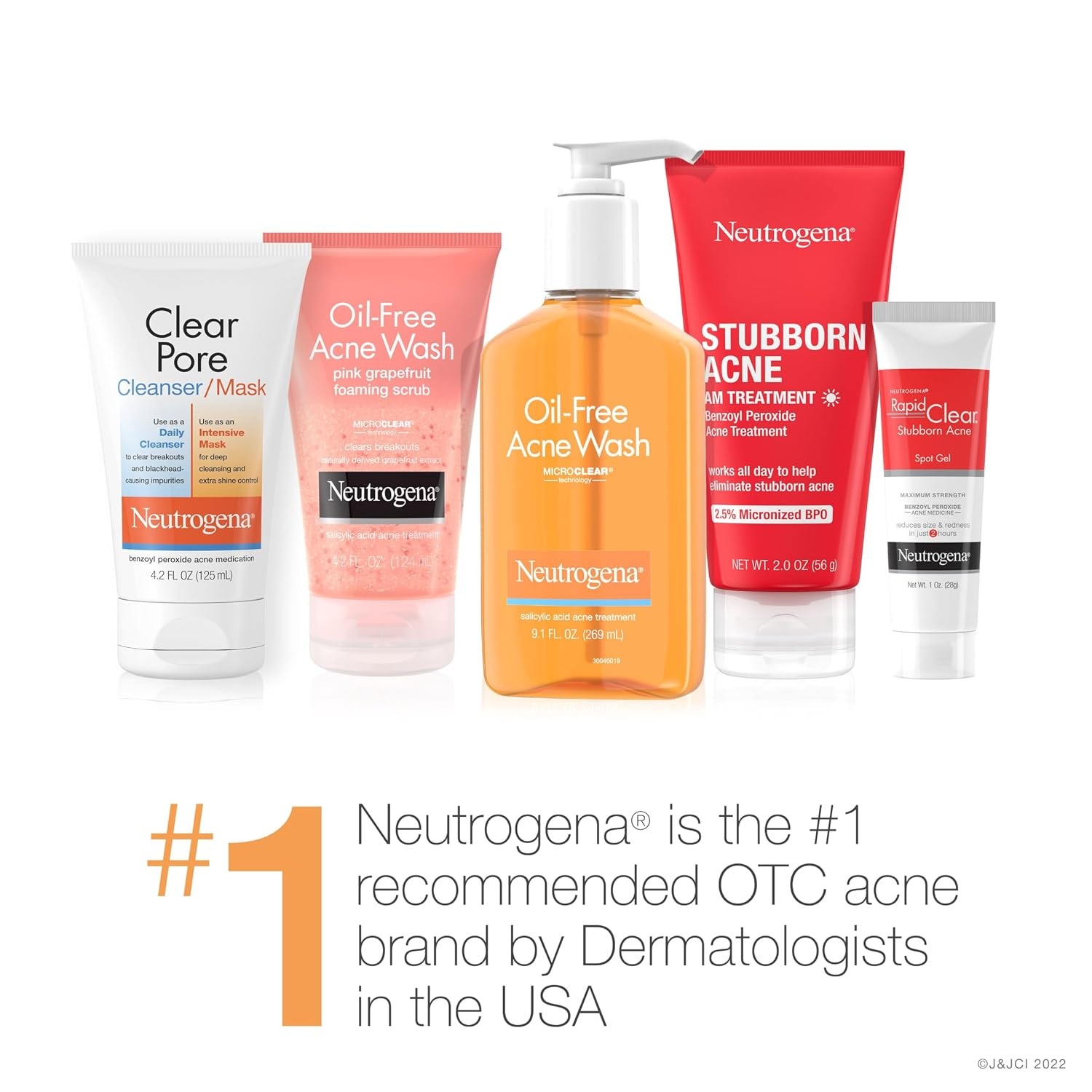 image:imageNeutrogena Transparent Facial Bars AcneProne Skin Formula 35 Ounce Pack of 8Scented
