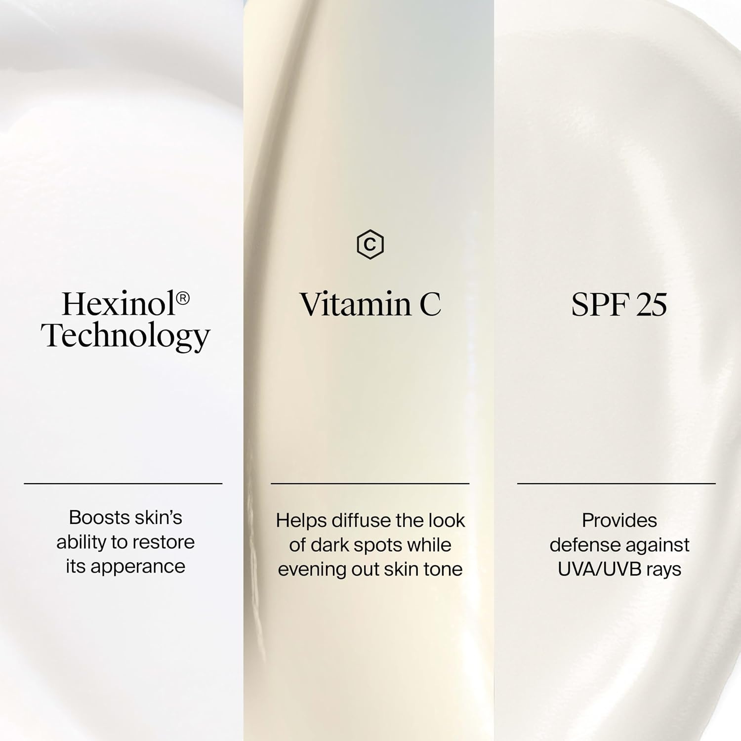 image:imageNeutrogena Triple Age Repair Face Moisturizer SPF 25 AntiAging Cream with Hexinol Technology Vitamin C Glycerin and Shea Butter to Help Reduce Wrinkles 17 fl oz17 Ounce Pack of 1
