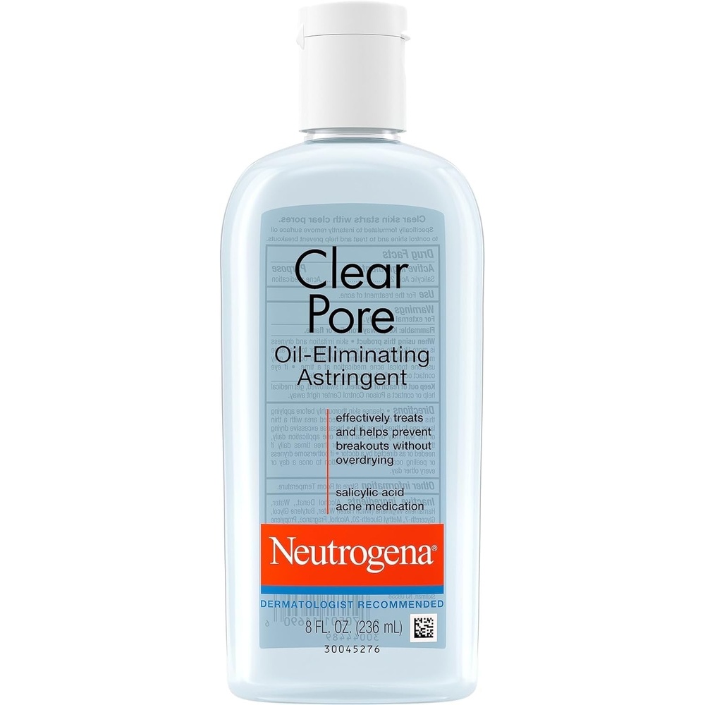 image:imageNeutrogena Clear Pore OilEliminating Astringent 8 oz Pack of 4