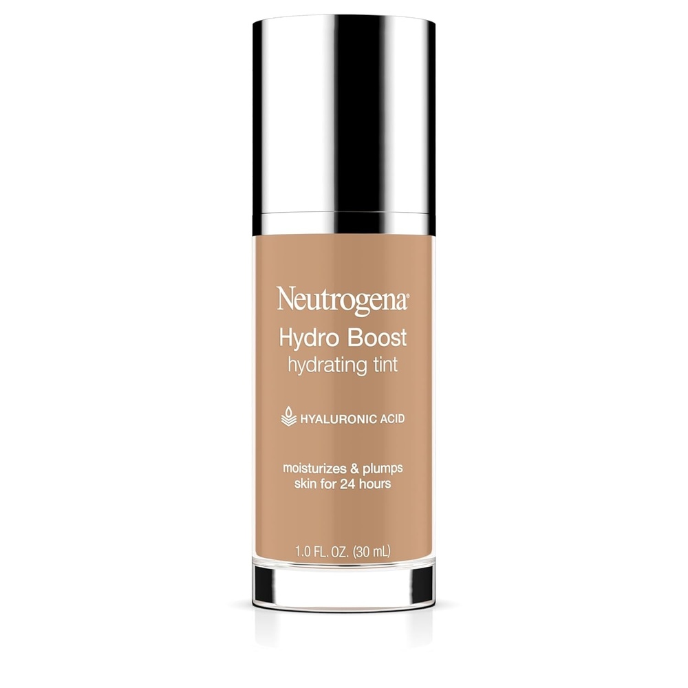 image:imageNeutrogena Hydro Boost Hydrating Tint Lightweight Foundation for Dry Skin Hyaluronic Acid Moisturizing Skincare Makeup OilFree WaterGel Smooth Natural Coverage Buff 30 10 fl oz060 Natural Beige