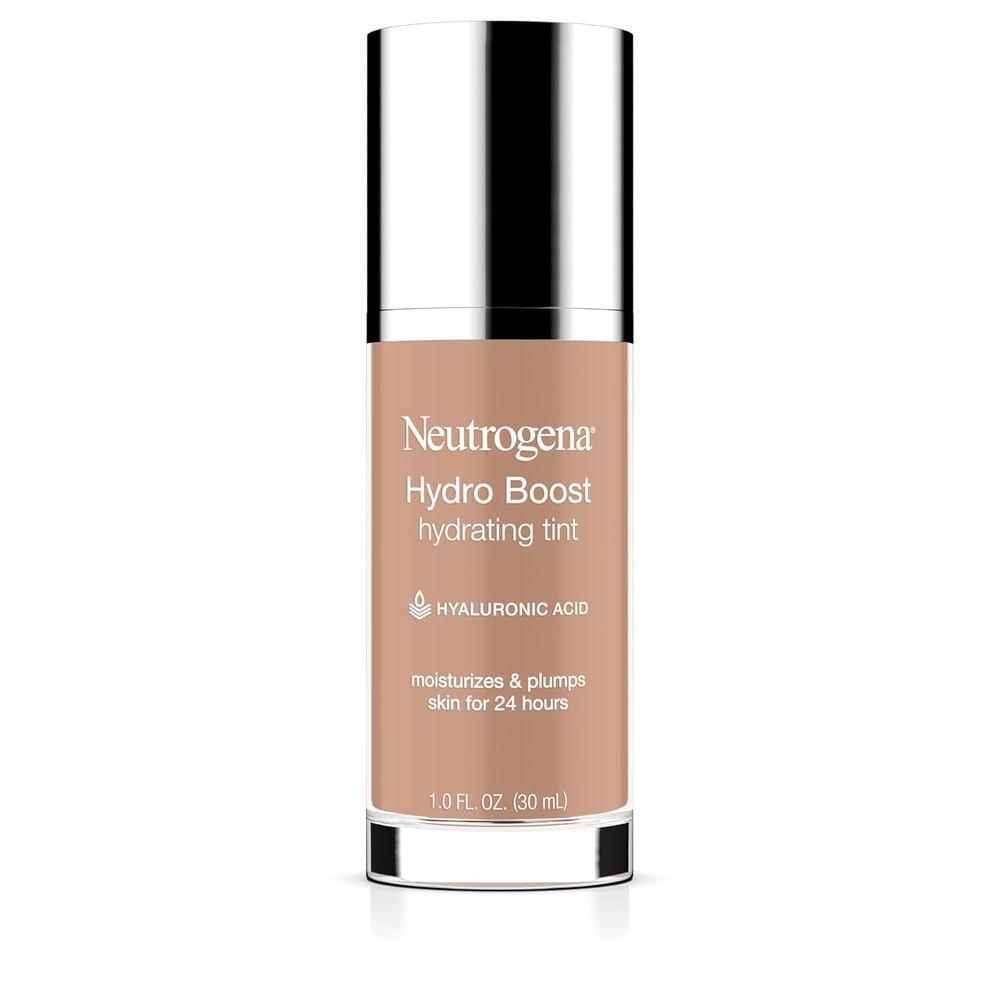 image:imageNeutrogena Hydro Boost Hydrating Tint Lightweight Foundation for Dry Skin Hyaluronic Acid Moisturizing Skincare Makeup OilFree WaterGel Smooth Natural Coverage Buff 30 10 fl oz050 Soft Beige