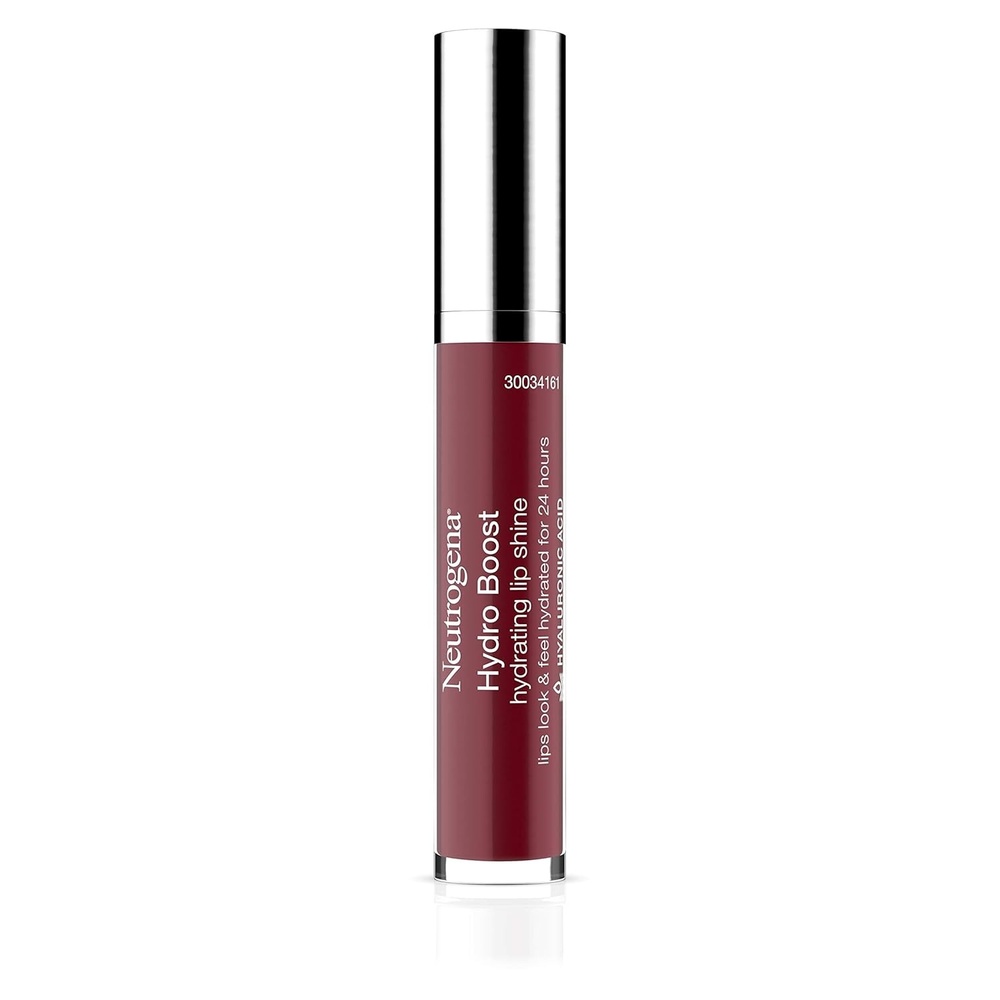 image:imageNeutrogena Hydro Boost Moisturizing Lip Gloss Hydrating NonStick and NonDrying Luminous Tinted Lip Shine with Hyaluronic Acid to Soften and Condition Lips 20 Berry Brown 010 ozVelvet Wine 70