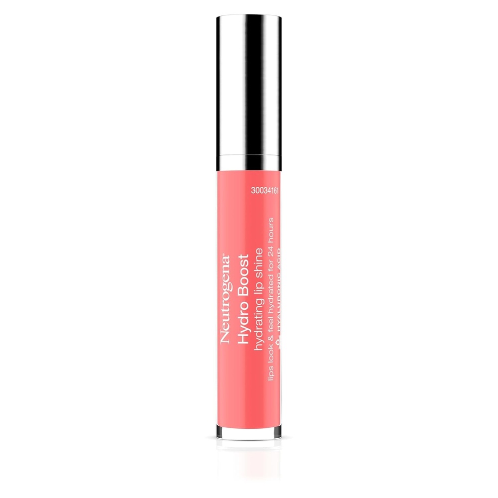image:imageNeutrogena Hydro Boost Moisturizing Lip Gloss Hydrating NonStick and NonDrying Luminous Tinted Lip Shine with Hyaluronic Acid to Soften and Condition Lips 20 Berry Brown 010 oz30 Flushed Coral