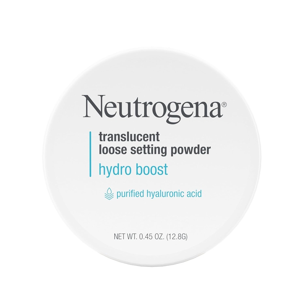 image:imageNeutrogena Hydro Boost Translucent Loose Setting Powder with Purified Hyaluronic Acid for Smooth Skin Blurs Imperfections and Sets Makeup Lightweight Face Powder 44 oz