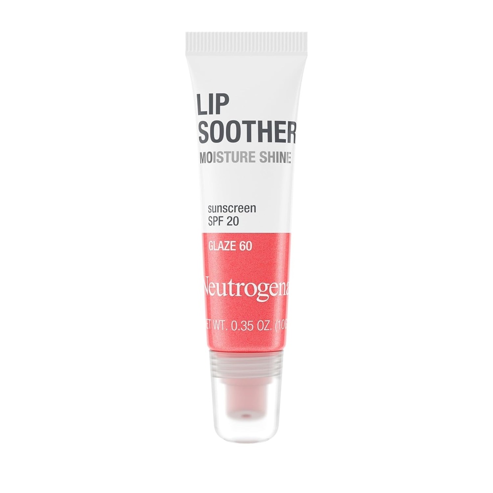 image:imageNeutrogena MoistureShine Lip Soother Gloss with SPF 20 Sun Protection High Gloss Tinted Lip Moisturizer with Hydrating Glycerin amp Soothing Cucumber for Dry Cracked Lips Glaze 6035 oz