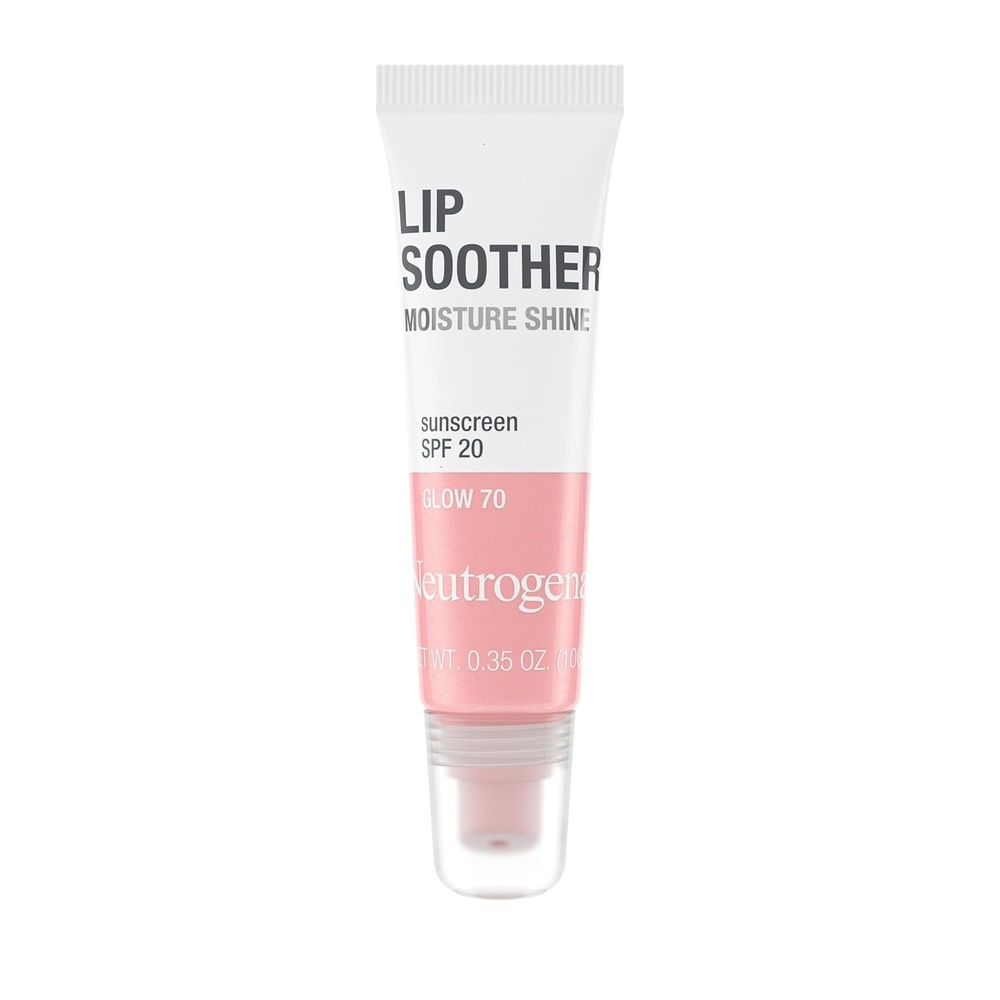 image:imageNeutrogena MoistureShine Lip Soother Gloss with SPF 20 Sun Protection High Gloss Tinted Lip Moisturizer with Hydrating Glycerin amp Soothing Cucumber for Dry Cracked Lips Shine 3035 ozChamomile