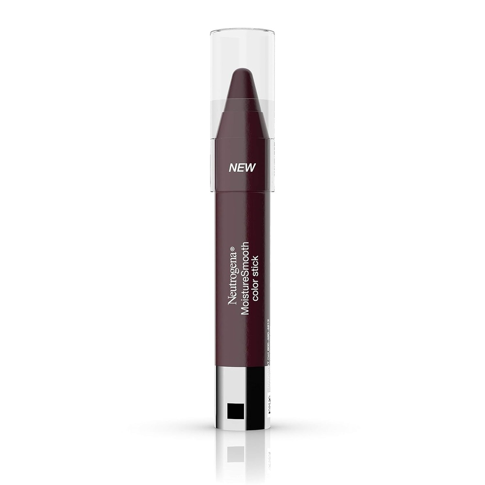 image:imageNeutrogena Moisturesmooth Color Lipstick 70 Plum Perfect 011 Oz180 Deep Plum