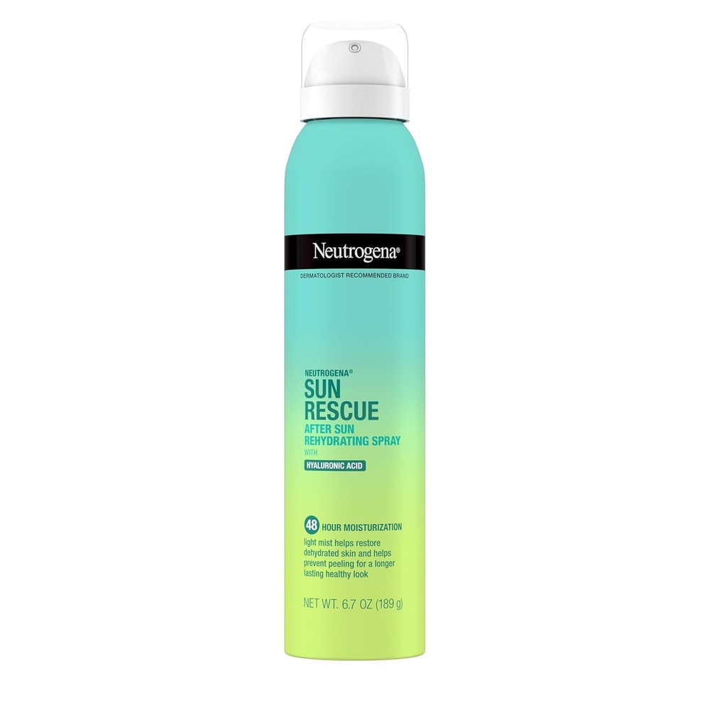 image:imageNeutrogena Sun Rescue After Sun Replenishing Lotion with Aloe Vera Mint Extract amp Vitamin E 24Hour Moisture for Healthy Glow for Sensitive Skin Vegan NonComedogenic Lotion 67 ozBody Mist