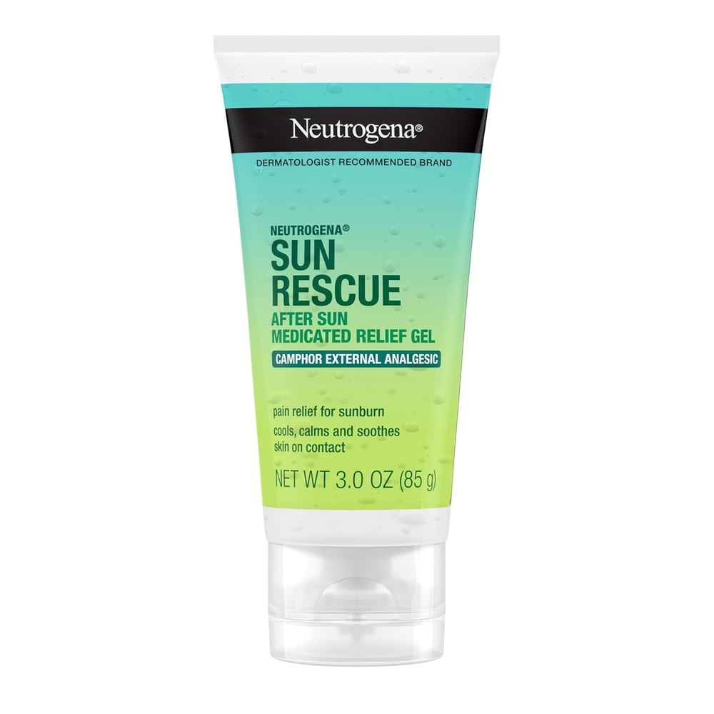 image:imageNeutrogena Sun Rescue After Sun Replenishing Lotion with Aloe Vera Mint Extract amp Vitamin E 24Hour Moisture for Healthy Glow for Sensitive Skin Vegan NonComedogenic Lotion 67 ozRelief Gel