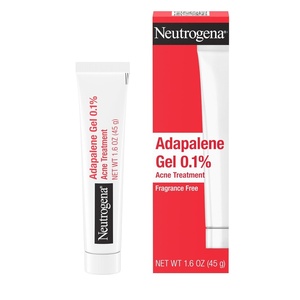 image:imageNeutrogena 01 Adapalene Gel Acne Treatment Topical for Acne Adapalene Medication for Blemishes Once Daily Topical Retinoid to Prevent Breakouts Oil amp FragranceFree 16 oz