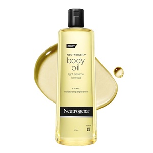 image:imageNeutrogena Body Oil Light Sesame Formula 85 fl oz Radiant Glow Moisturizer for Dry Skin Bath amp Shower Oil For Smooth and Hydrated Skin16 Fl Oz Pack of 1