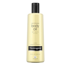 image:imageNeutrogena Body Oil Light Sesame Formula 85 fl oz Radiant Glow Moisturizer for Dry Skin Bath amp Shower Oil For Smooth and Hydrated Skin85 Fl Oz Pack of 1