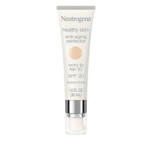 image:imageNeutrogena Healthy Skin AntiAging Perfector Tinted Facial Moisturizer and Retinol Treatment with Broad Spectrum SPF 20 Sunscreen with Titanium Dioxide 60 Medium to Deep 1 fl oz10 Ivory Fair