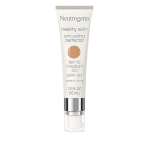 image:imageNeutrogena Healthy Skin AntiAging Perfector Tinted Facial Moisturizer and Retinol Treatment with Broad Spectrum SPF 20 Sunscreen with Titanium Dioxide 60 Medium to Deep 1 fl oz50 Tan To Medium