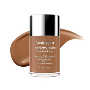 image:imageNeutrogena Healthy Skin Liquid Foundation Makeup with Broad Spectrum SPF 20 Sunscreen Lightweight Medium Coverage Makeup with Sunscreen and ProVitamin B5 Classic Ivory 160C 1 fl ozDeep Olive