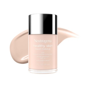 image:imageNeutrogena Healthy Skin Liquid Foundation Makeup with Broad Spectrum SPF 20 Sunscreen Lightweight Medium Coverage Makeup with Sunscreen and ProVitamin B5 Classic Ivory 160C 1 fl ozShell