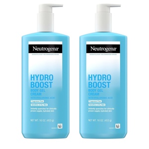 image:imageNeutrogena Hydro Boost Body Gel Cream Hydrating Body Lotion with Hyaluronic Acid for Sensitive Skin FragranceFree Hyaluronic Acid Moisturizer 16 oz 2 Pack16 Ounce Pack of 2