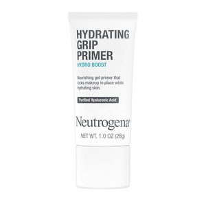 image:imageNeutrogena Hydro Boost Hydrating Grip Primer with Purified Hyaluronic Acid Invisible Gel Face Primer Locks Makeup in Place Extends Wear and Hydrates Dull Skin Dewy Finish 10 oz