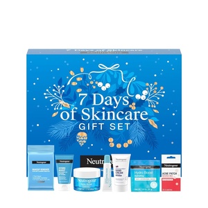 image:imageNeutrogena Makeup Remover Wipes for Face Daily Fragrance Free Gently Removes Oil Dirt and Waterproof Makeup in a Simple Fully PlantBased Cloth 2 pack of 25 ct7 Days of Neutrogena Giftset