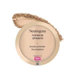image:imageNeutrogena Mineral Sheers Lightweight Loose Powder Makeup Foundation with Vitamins A C amp E Sheer to Medium Buildable Coverage Skin Tone Enhancer Face Redness Reducer Nude 4019 oz20 Natural Ivory