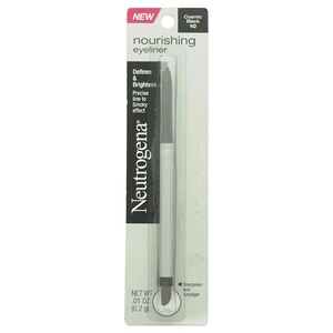 image:imageNeutrogena Nourishing Eyeliner Pencil Builtin Sharpener for Precise Application and Smudger for Soft Smokey Look Luminous Nonfading and Nonsmudging Cosmic Black 10 01 oz10  Cosmic Black