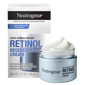 image:imageNeutrogena Rapid Wrinkle Repair Retinol Face Moisturizer Daily AntiAging Face Cream with Retinol amp Hyaluronic Acid to Fight Fine Lines Wrinkles amp Dark Spots 17 oz17 Ounce Pack of 1