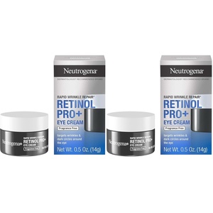 image:imageNeutrogena Rapid Wrinkle Repair Retinol Pro AntiWrinkle Eye Cream Targeted Eye Cream for Wrinkles amp Dark Circles Formulated without Fragrance Dyes Phthalates and Parabens 05 oz05 Ounce Pack of 2