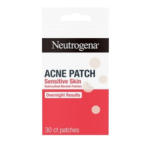 image:imageNeutrogena Sensitive Skin Blemish Patches Acne Patches for Sensitive Skin Hydrocolloid Treatment Visibly Shrinks Pimples Overnight 2 Sizes 30 Count30 Count Pack of 1