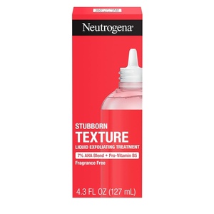 image:imageNeutrogena Stubborn Texture Liquid Exfoliant with 7 AHA Blend amp ProVitamin B5 designed for AcneProne amp Oily Skin Liquid Face Exfoliator Oil amp FragranceFree 43 fl oz