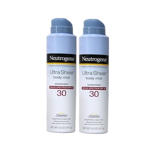 image:imageNeutrogena Ultra Sheer Dry Touch Sunscreen Spray SPF 70 Broad Spectrum UVA UVB Protection Lightweight Water Resistant up to 80 Minutes Oil PABA Oxybenzone Free 3pack of 5 oz5 Ounce Pack of 2