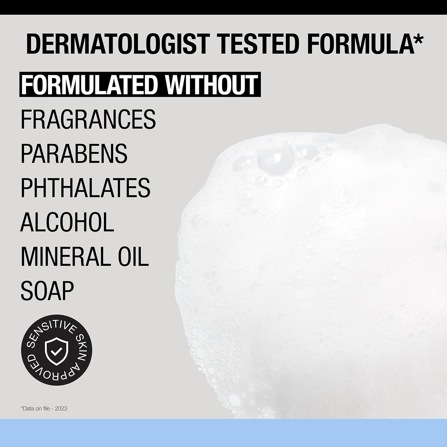 image:imageNeutrogena Gentle Foaming Facial Cleanser Concentrate 750 Oz Pack of 6 Sensitive Skin FragranceFree NonComedogenic Gently Cleanses to Remove Dirt Oil amp Makeup75 Fl Oz Pack of 2