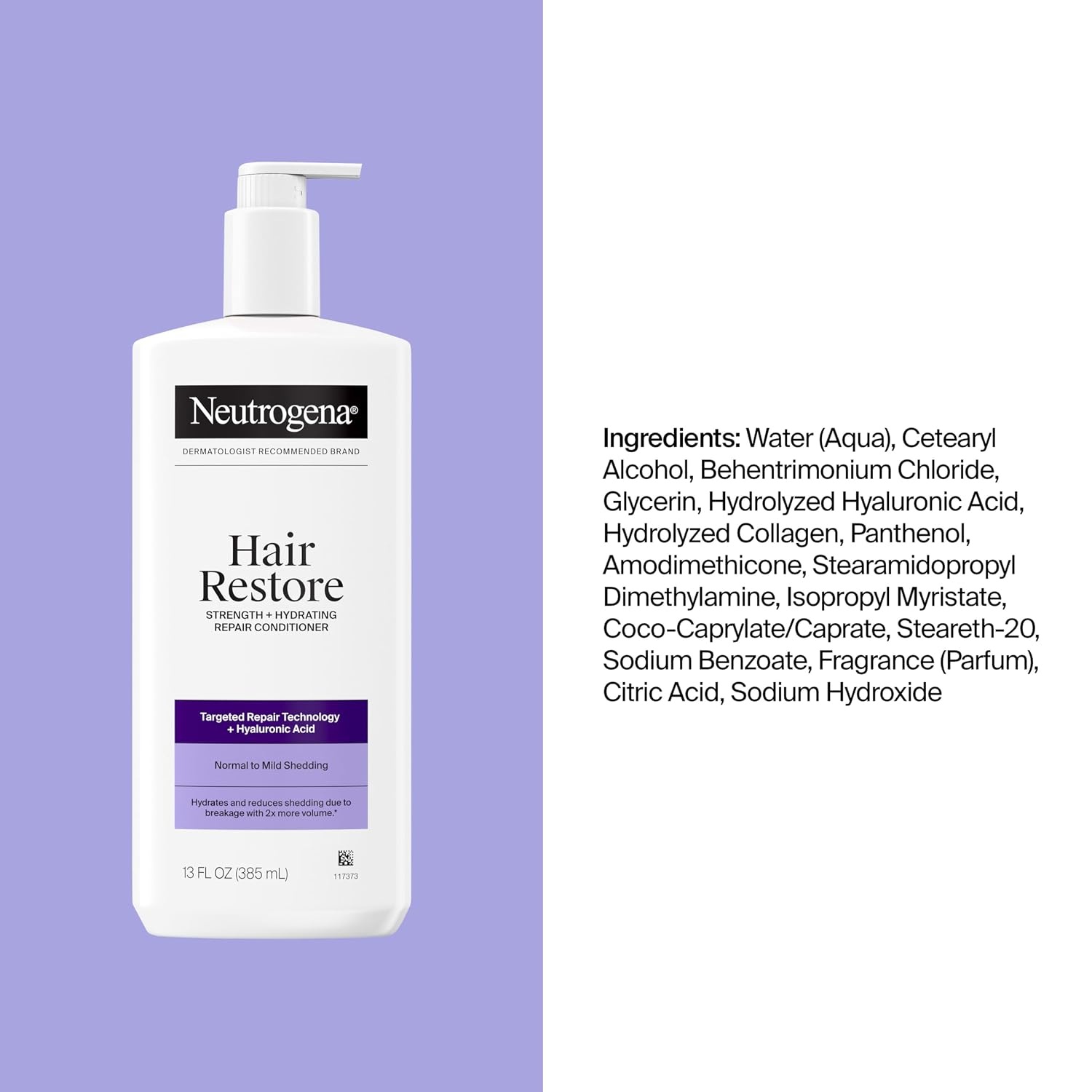 image:imageNeutrogena Hair Restore Strength Hydrating Repair Conditioner 13 fl oz