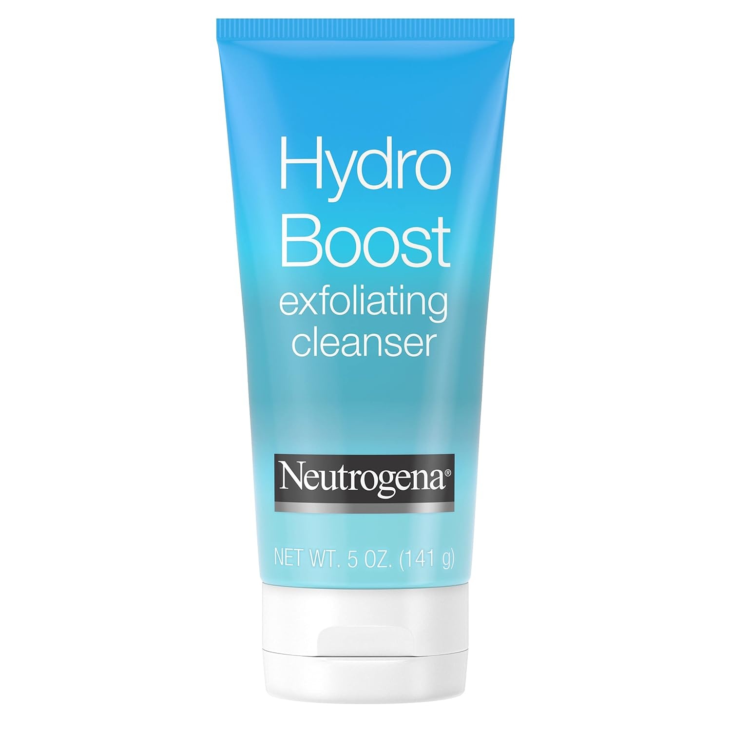 image:imageNeutrogena Hydro Boost Gentle Exfoliating Daily Facial Cleanser with Hyaluronic Acid Face Wash Clinically Proven to Increase Skins Hydration Level OilFree amp NonComedogenic 5 oz 3 Pack5 Ounce Pack of 12