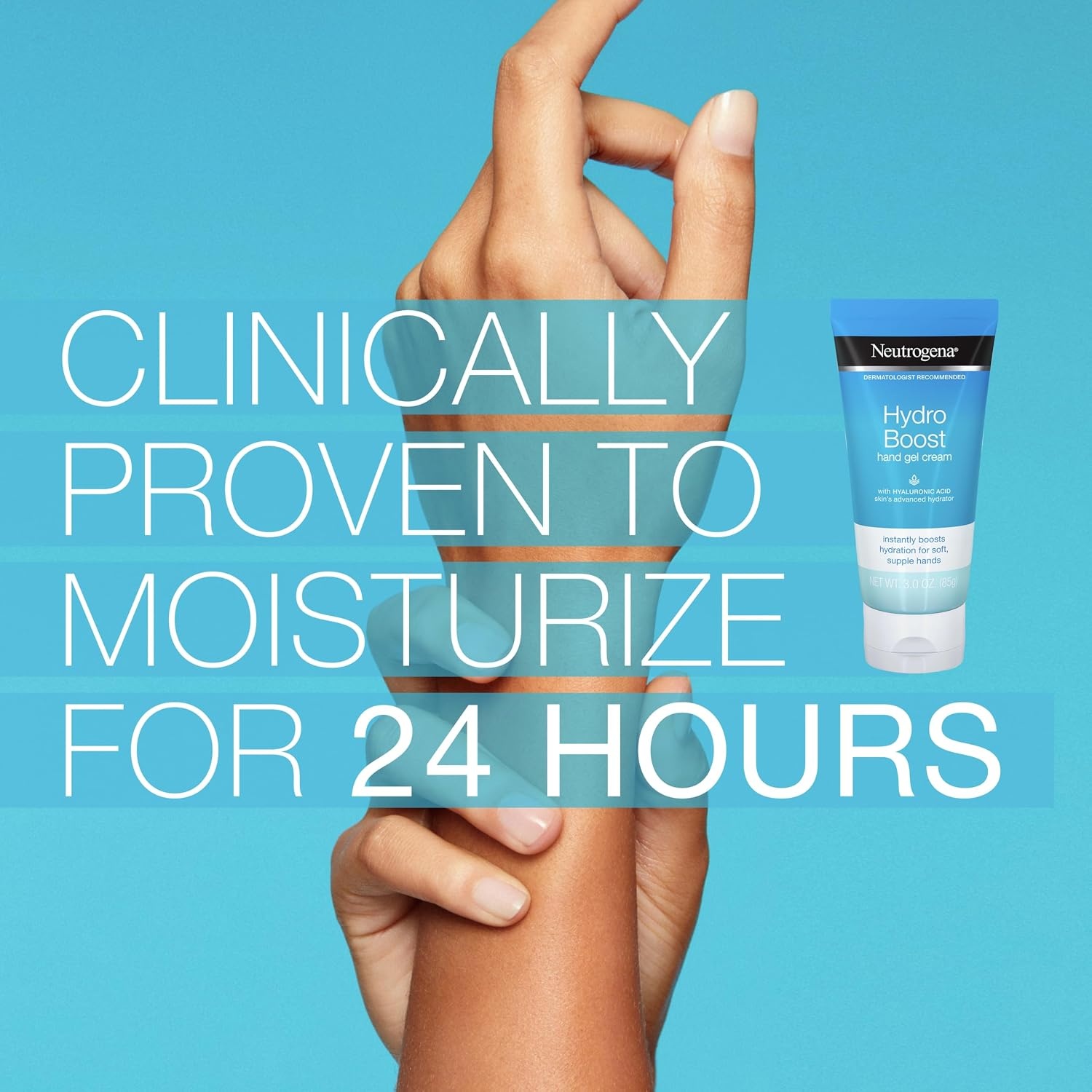 image:imageNeutrogena Hydro Boost Hydrating Hand Gel Cream with Hyaluronic Acid for Instantly Quenched Soft amp Supple Hands Lightweight NonGreasy amp Quick Absorbing Hand Lotion Travel Size 3 Oz3 Ounce Pack of 1